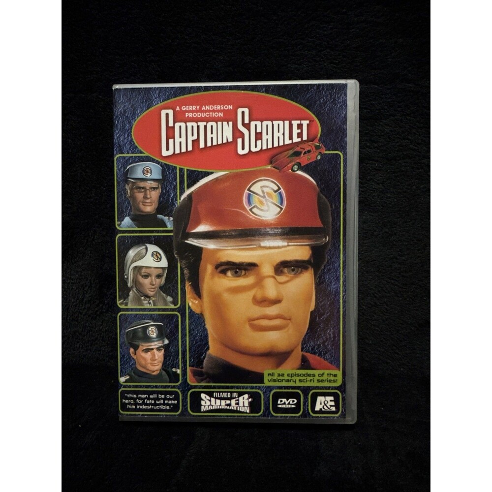 Captain Scarlet - The Complete Series DVD, 2002, 4-Disc DVD Set